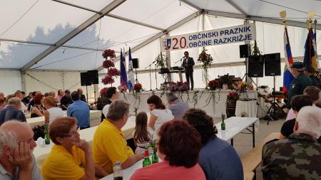 Osrednja slovesnost ob 20. občinskem prazniku Občine Razkrižje 1